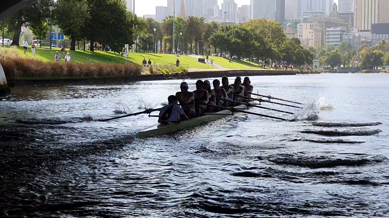 MUBC U21 A v B crews Henley Melbourne 2021