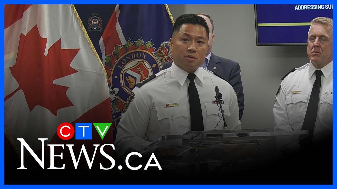 Gun violence discussed at London police press conference