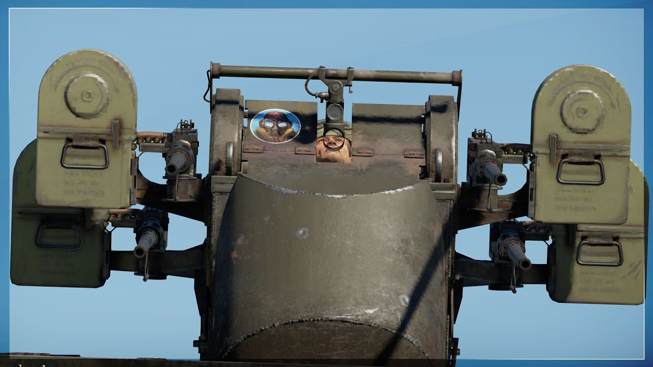 hahaha 50cals go Rat-A-Tat-Tat Rat-A-Tat-Tat (War Thunder)