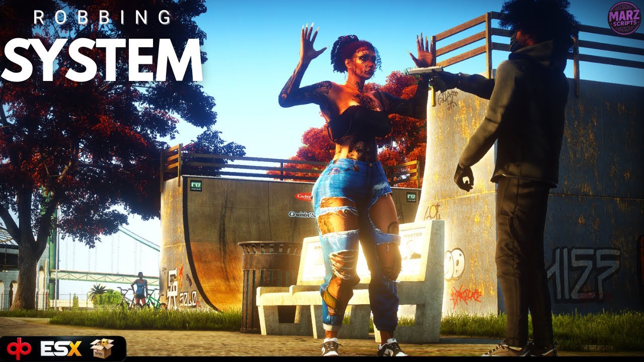 [ESX & QB-Core] Advanced Player Robbing System | Marz Developments