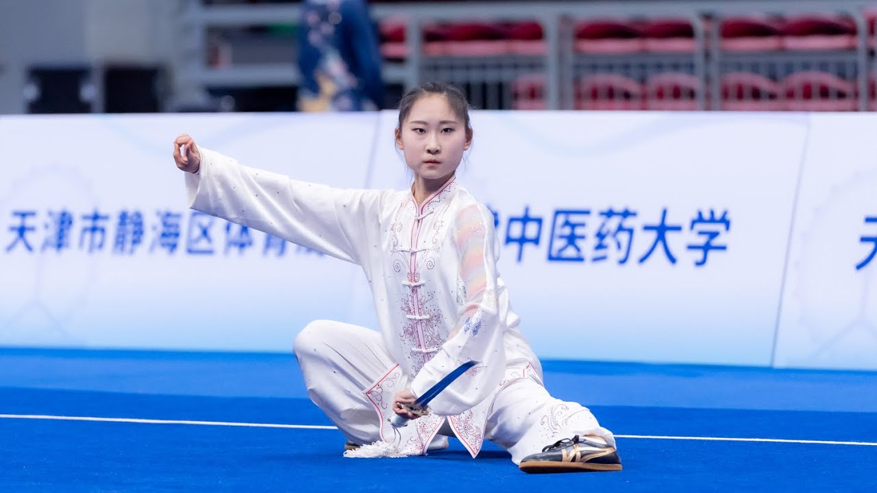 2024冠军赛 女子太极剑  第2名 北京 唐宇馨 9.716分 2024年全国武术套路冠军赛 女子太极剑 TaiJiJian