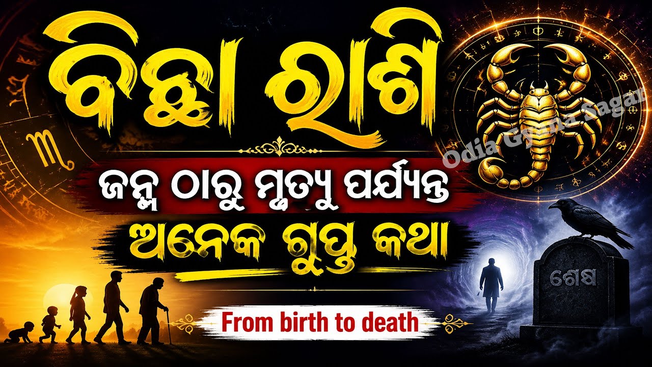 ବିଛା ରାଶି ଜୀବନର ଗୁପ୍ତ ରହସ୍ୟ | Facts and Secrets about Scorpio | Bicha Rashi | odia scorpio horoscope