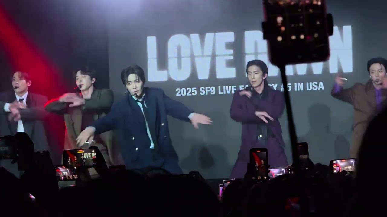 251102 - SF9 에스에프나인 - Part 1 Concert - New York NYC - Love Dawn 2025 SF9 in USA Concert 