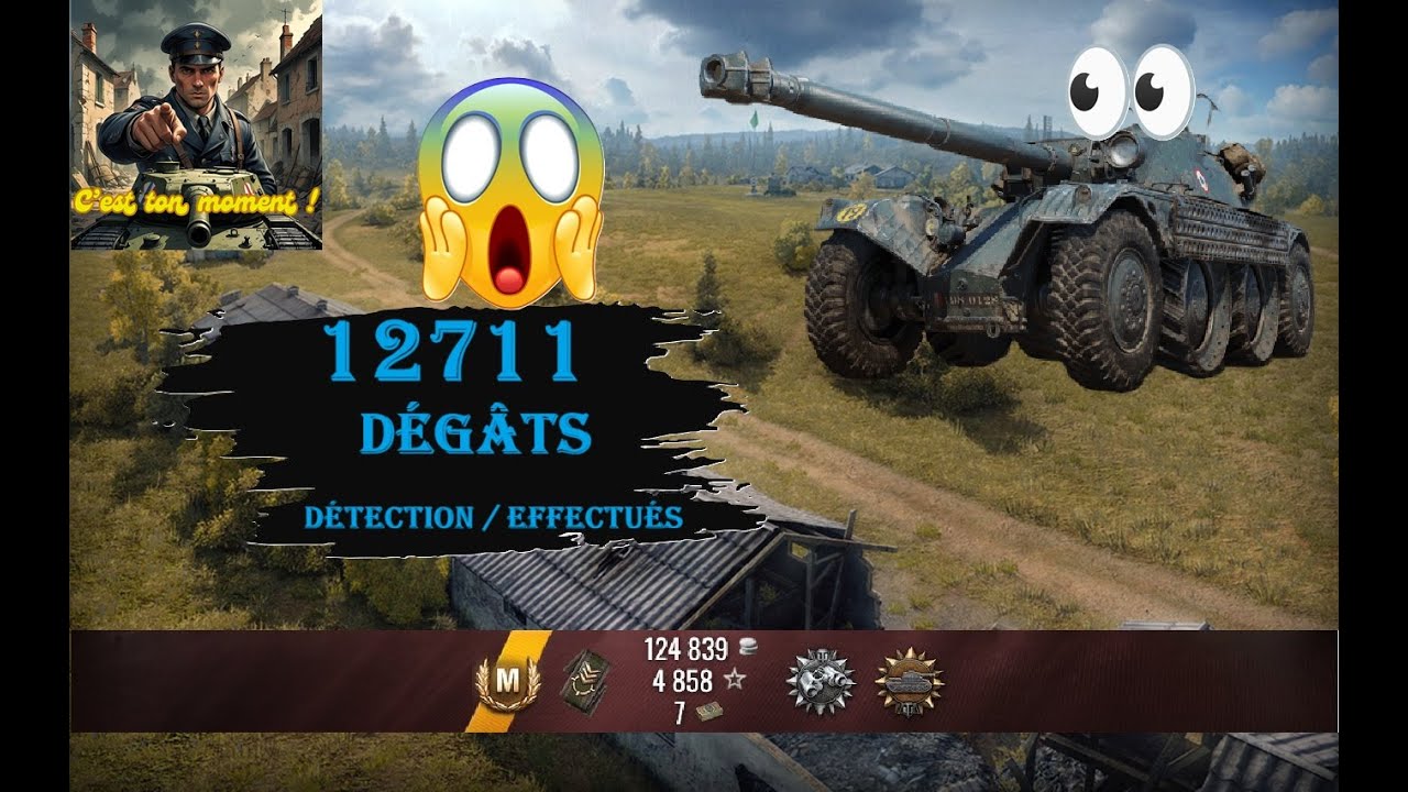 (🇫🇷 C'est à toi de briller épisode 5 🇫🇷) 12,7K de spot/dégâts avec son EBR 105 sur Malinovka 😱​😱​ !