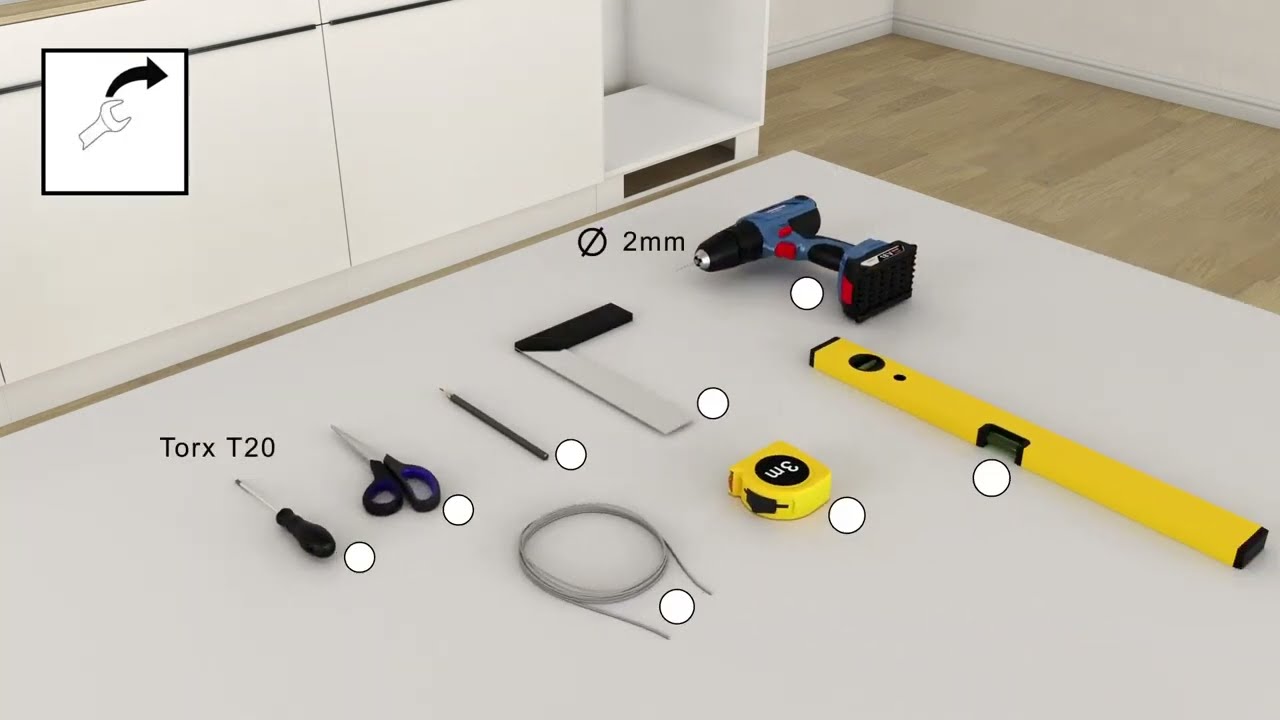 Sådan monterer du låger på et integrerbart køle-/fryseskab fra Bosch | Bosch Home Danmark