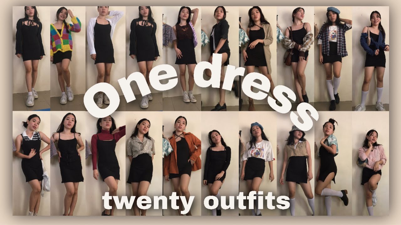 Outfit ideas: 20 ways to style your mini black dress.