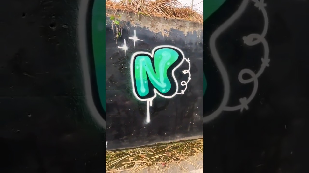 CLEAN GRAFFITI 'N' 🫧 #graffitiart #graffiti #shorts