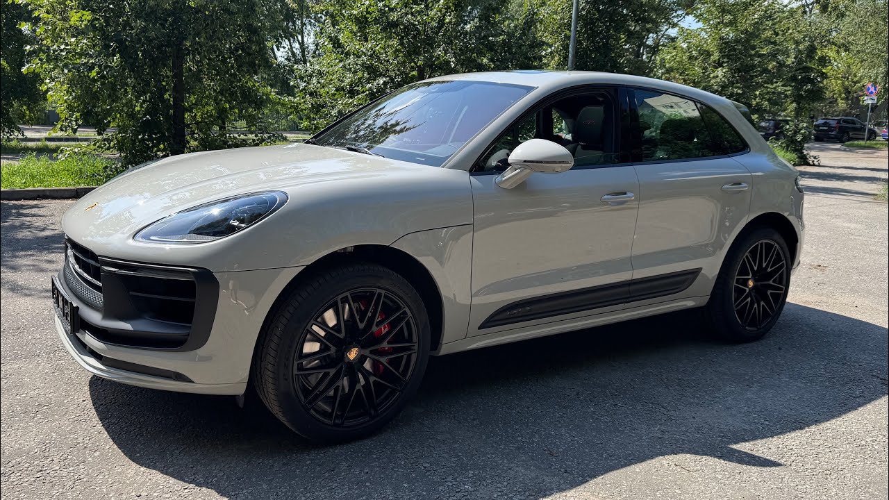 Обзор Porsche Macan GTS 2025 г, 2.9t-440лс, цена 14.500.000 рублей.