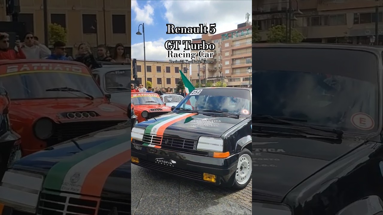 Renault 5 GT Turbo Racing Car '80s - Nicolosi,Sicily,Italy