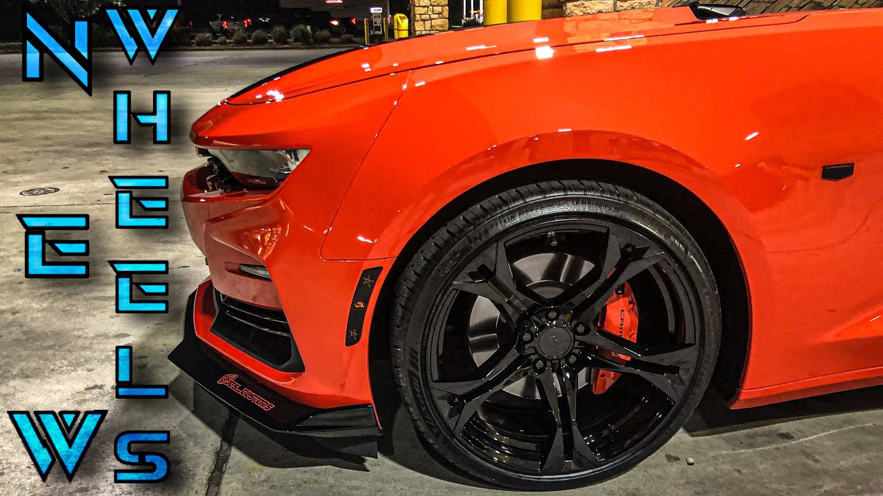 New Wheels on my Camaro SS