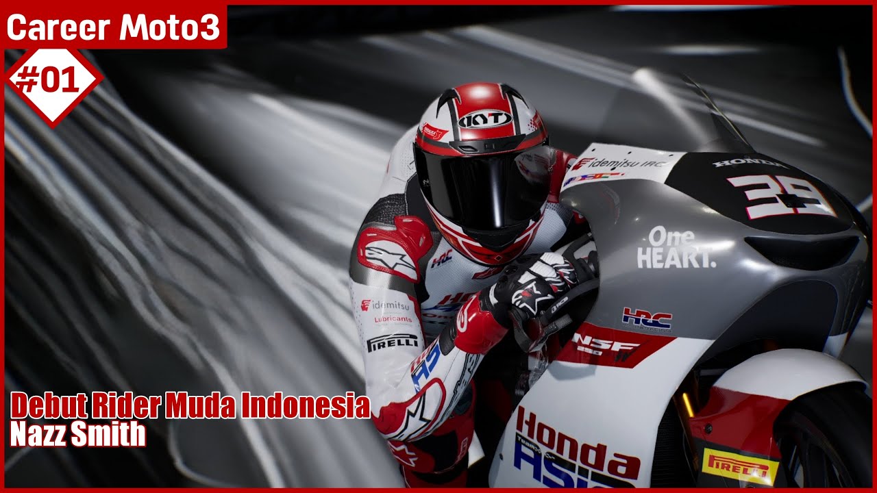 Debut pembalap di Moto3 || MotoGP 24 Career #01