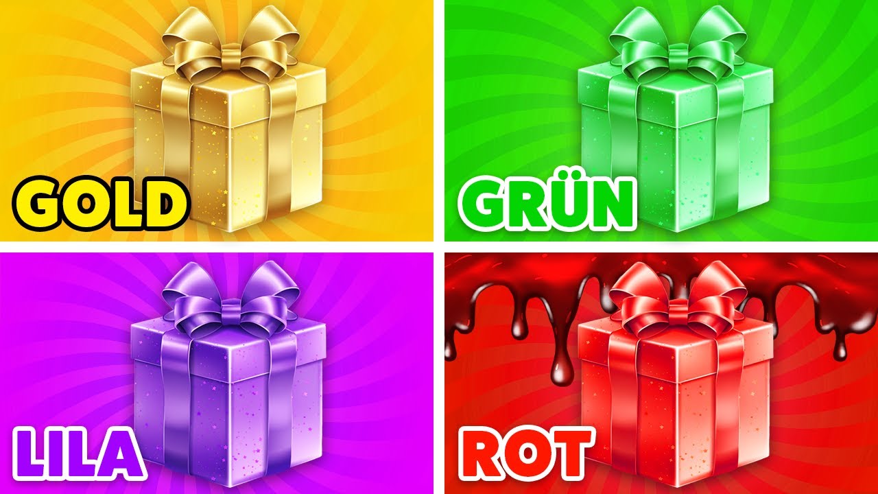 W&auml;hle dein GESCHENK...! 🎁 HORROR-Edition 😱 Bist du eine gl&uuml;ckliche Person? 🤔