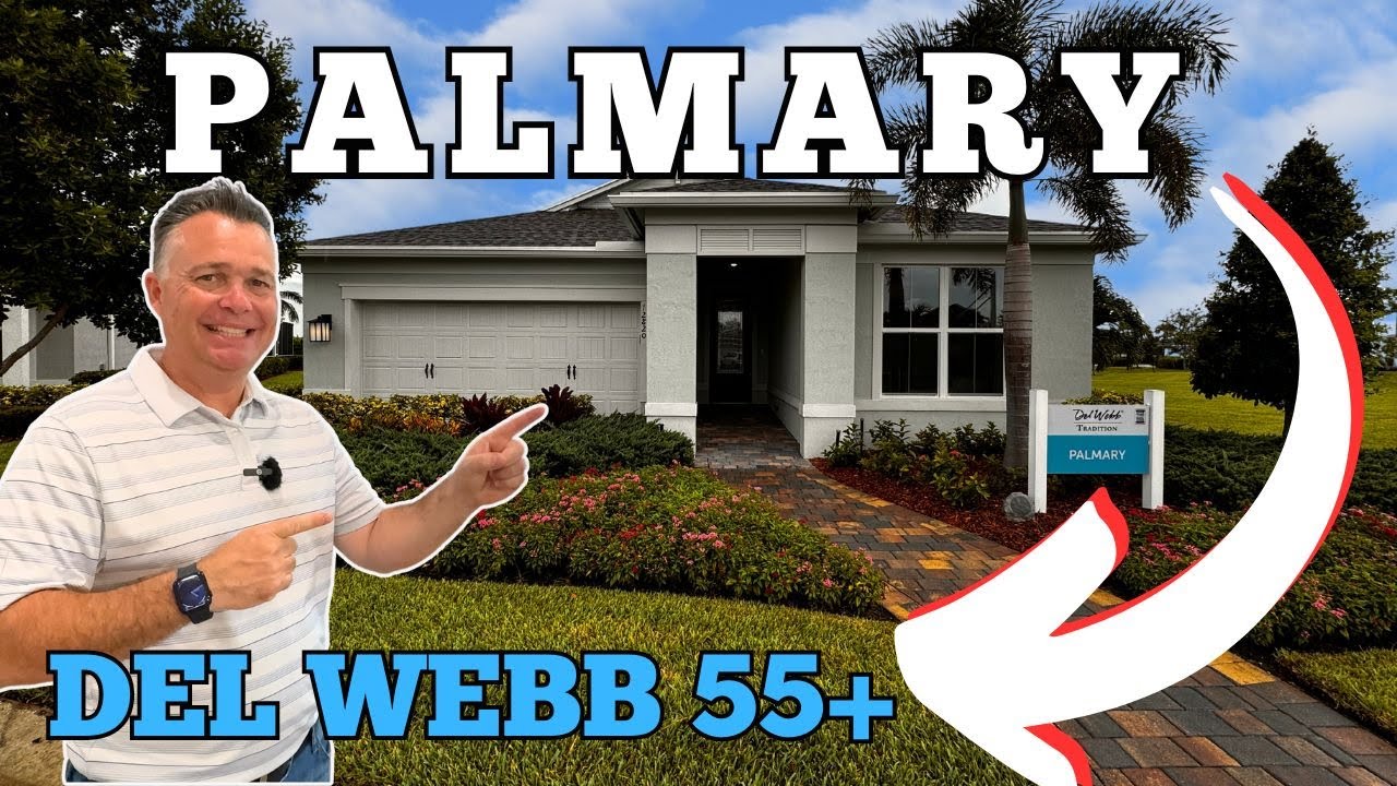 Давайте посмотрим план этажа PALMARY в Del Webb at Tradition
