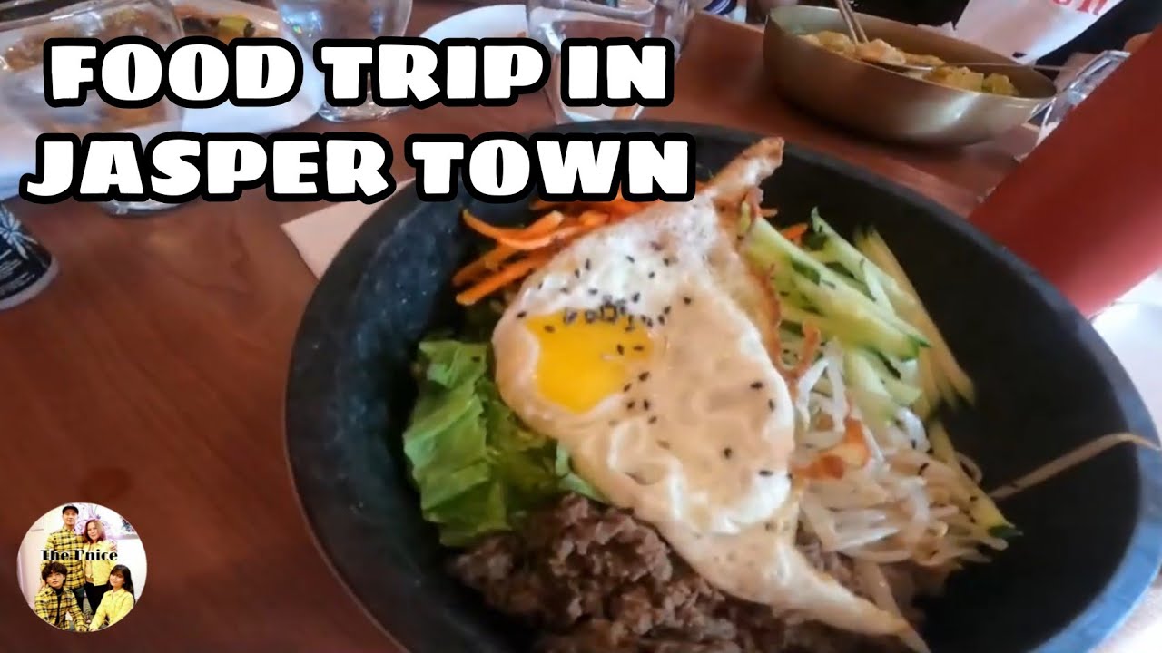 FOOD TRIP IN THE TOWN OF JASPER, ALBERTA | AUTHENTIC KOREAN FOOD IN THE TOWN OF JASPER | #28