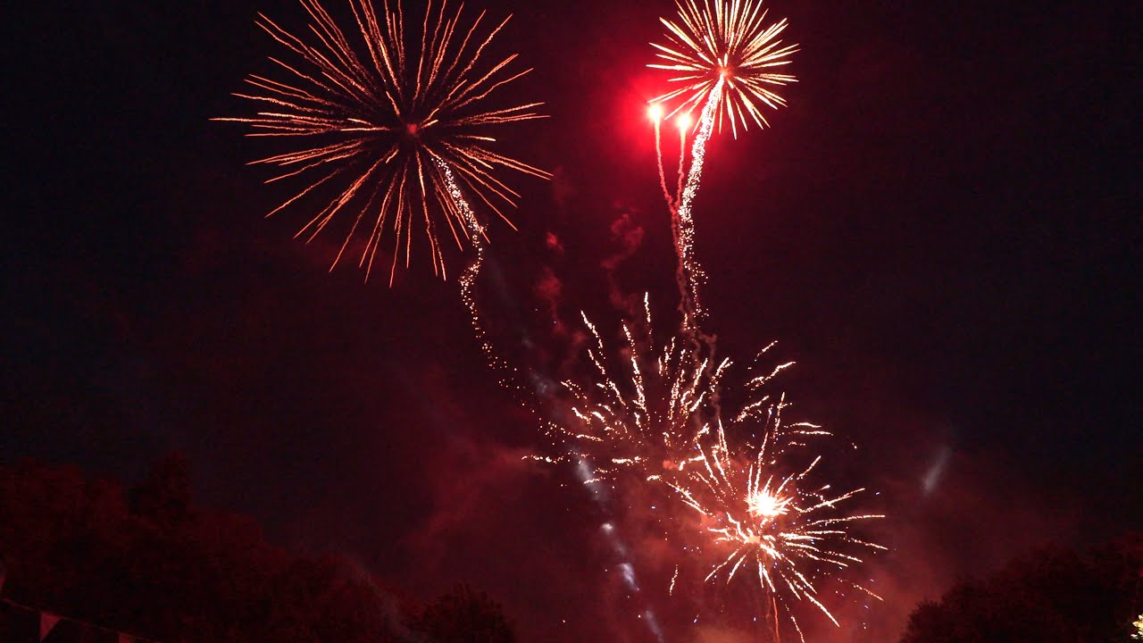 Bonsall Carnival fireworks 2024   4K