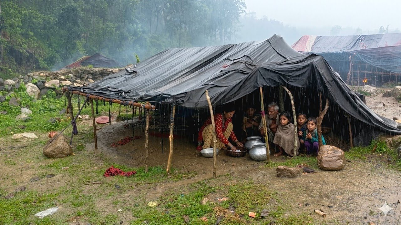 Real Forest Tribe Life in Nepal 🇳🇵 | Daily Survival, Traditional Cooking & Jungle Living Documentary