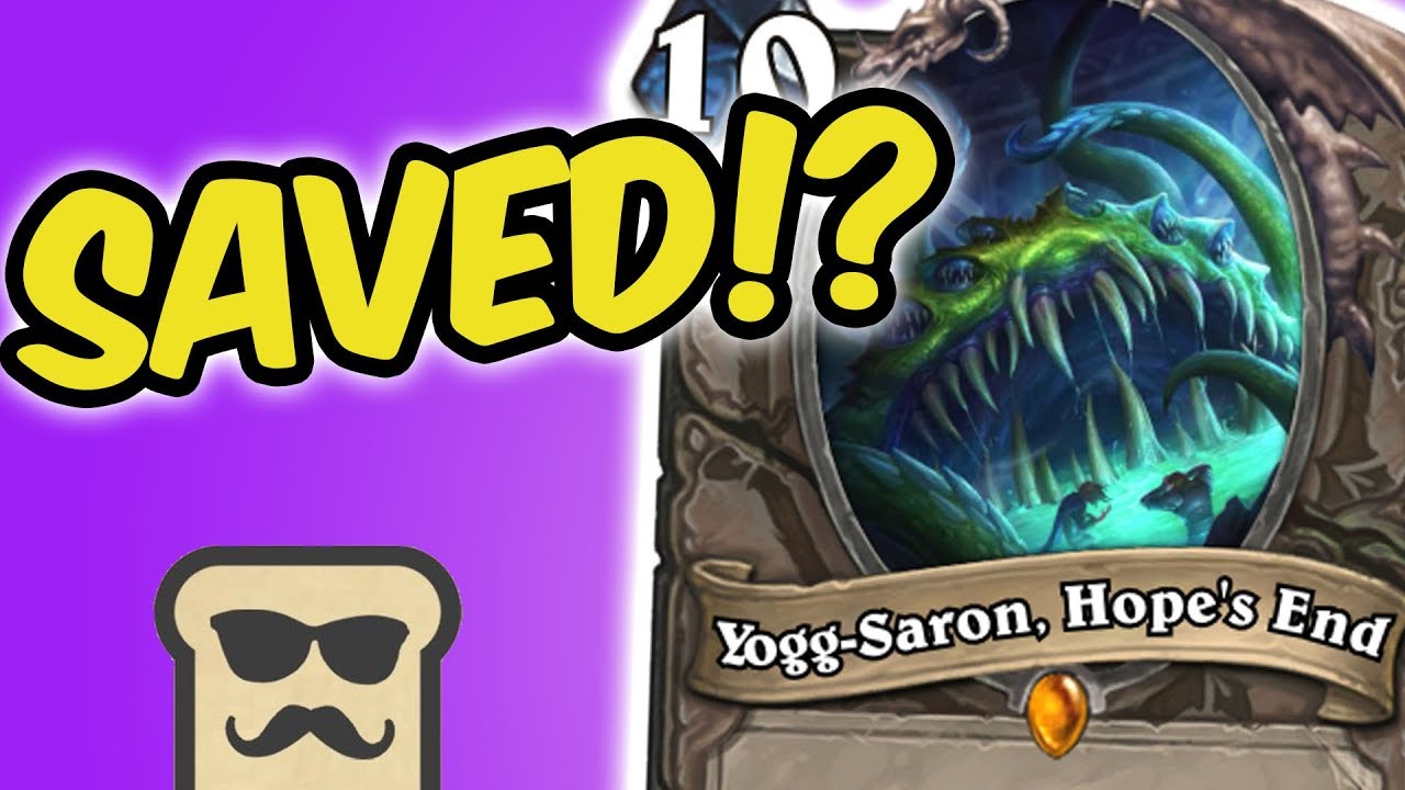YOGG-SARON SAVES THE DAY?! | QUEST MAGE | KOBOLDS AND CATACOMBS | HEARTHSTONE