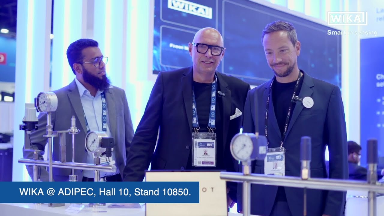 WIKA + LORIOT at ADIPEC 2023