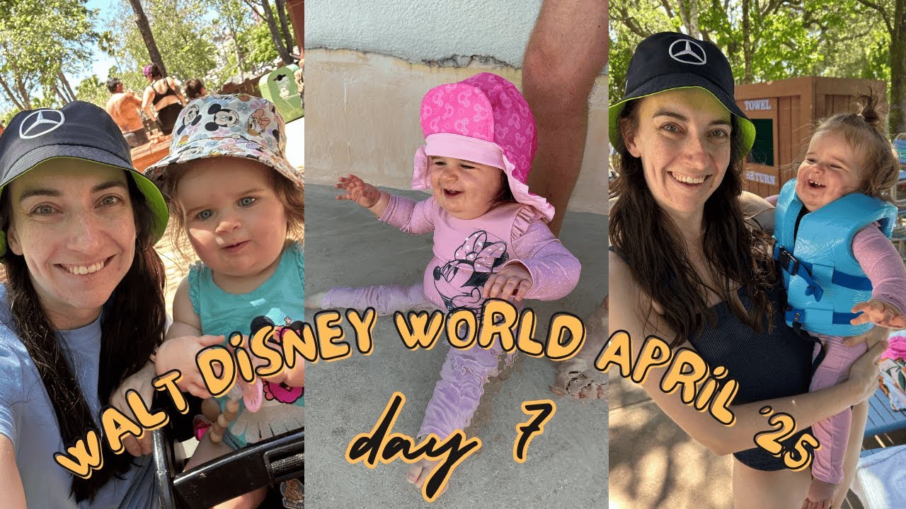 WALT DISNEY WORLD APRIL 2025 | Florida Day 7| Blizzard Beach and Disney Springs