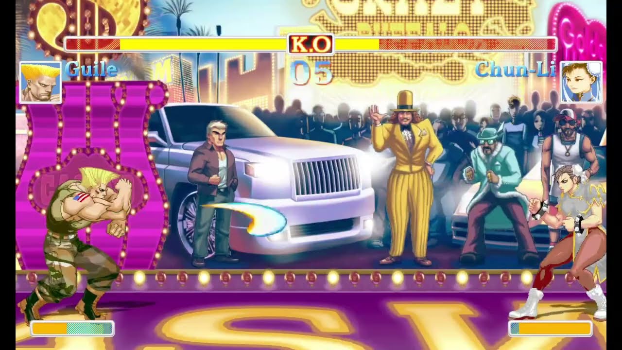 【STREET FIGHTER】CPU vs CPU