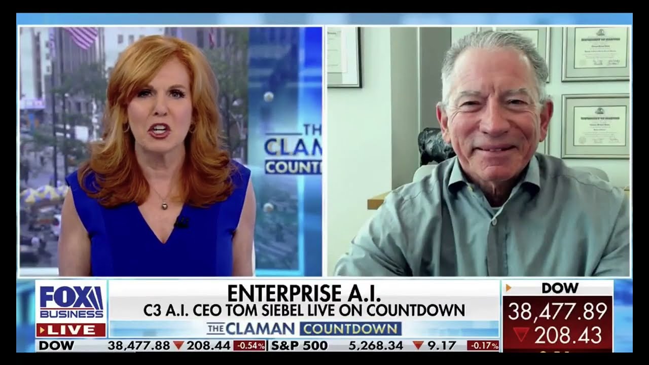 C3 AI CEO Tom Siebel on Fox Business