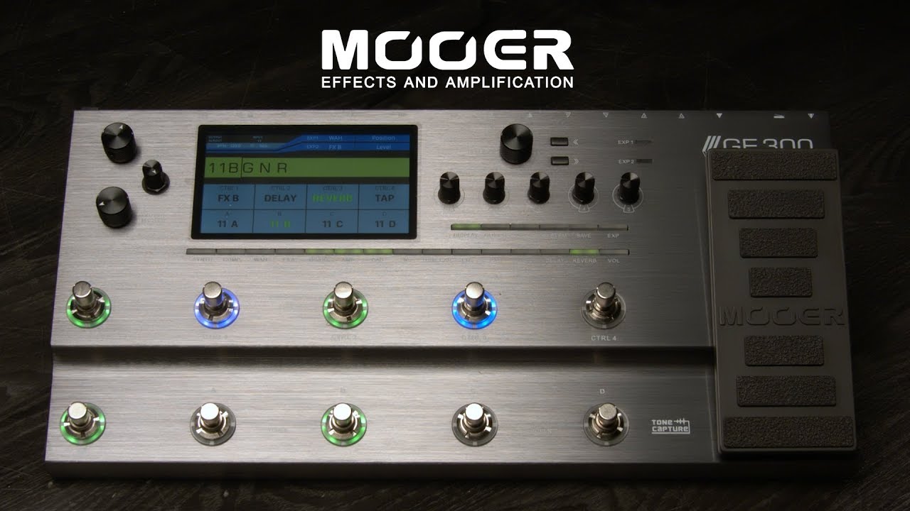 Mooer GE300 Multi Effects Pedal | Gear4music demo