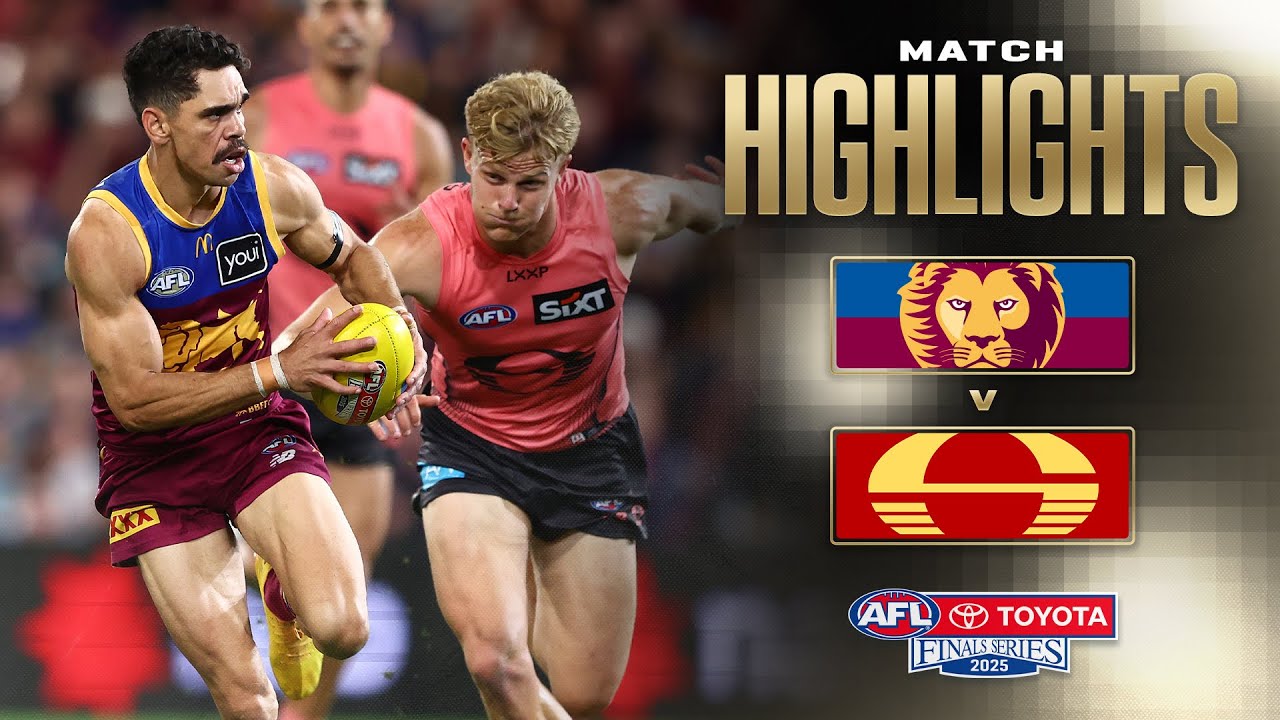 Brisbane Lions v Gold Coast Suns Highlights | Semi Final, 2025 | AFL