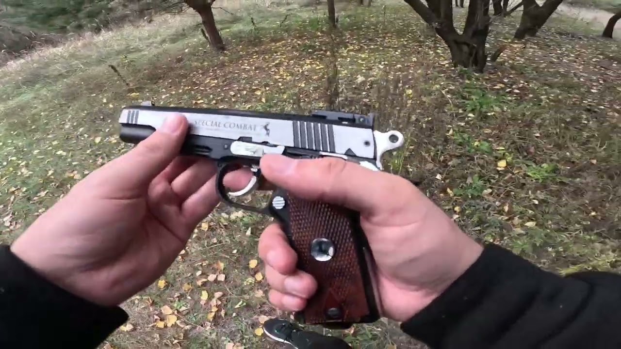 Penetration test of the Umarex Colt Special Combat 4.5mm air pistol
