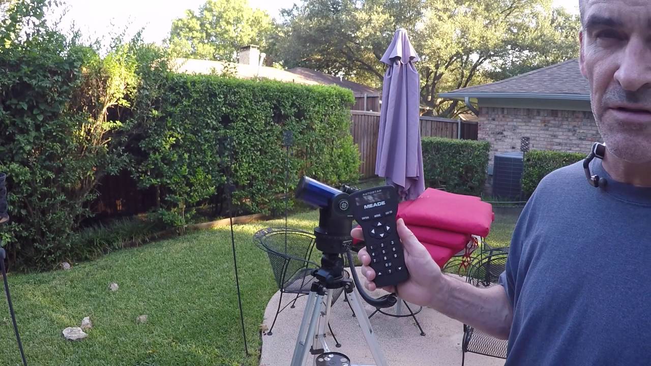 Connor's Tutorial Autostar with ETX 90EC Meade Telescope