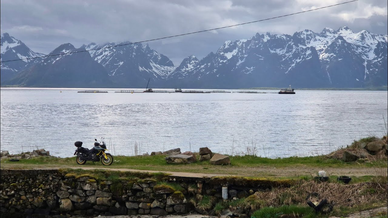 Vesterålen islands on Suzuki V-Strom 800 DE, May 2025