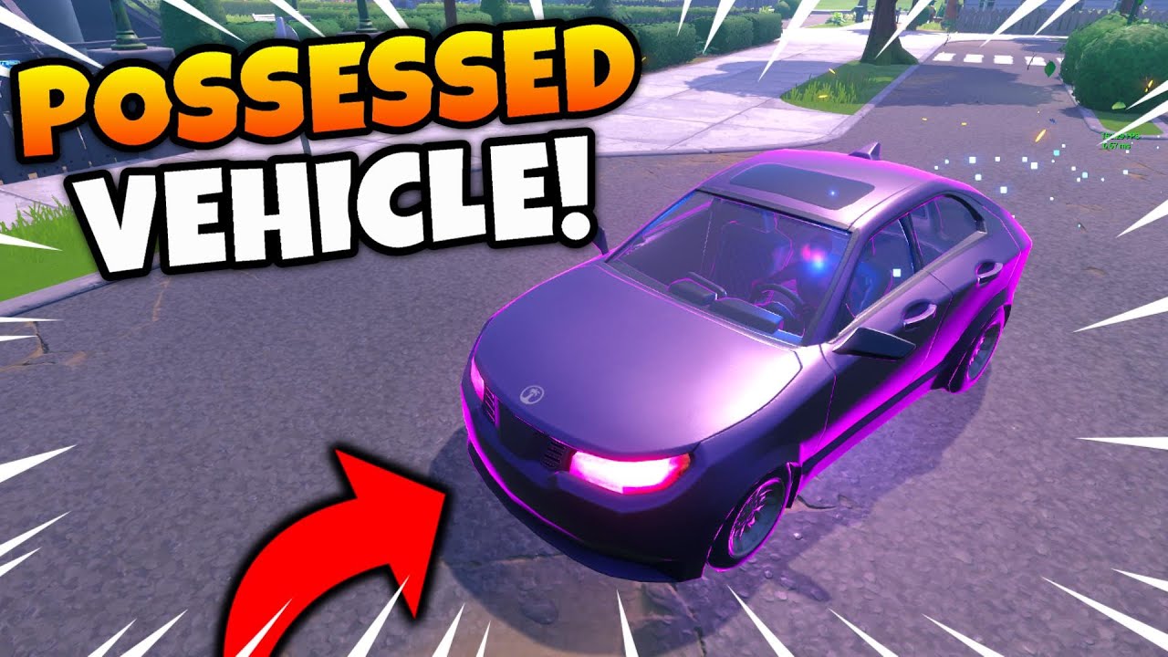 Fortnite POSSESSED VEHICLE LOCATION Guide! Deal Damage With a Possessed Vehicle (Fortnitemares)
