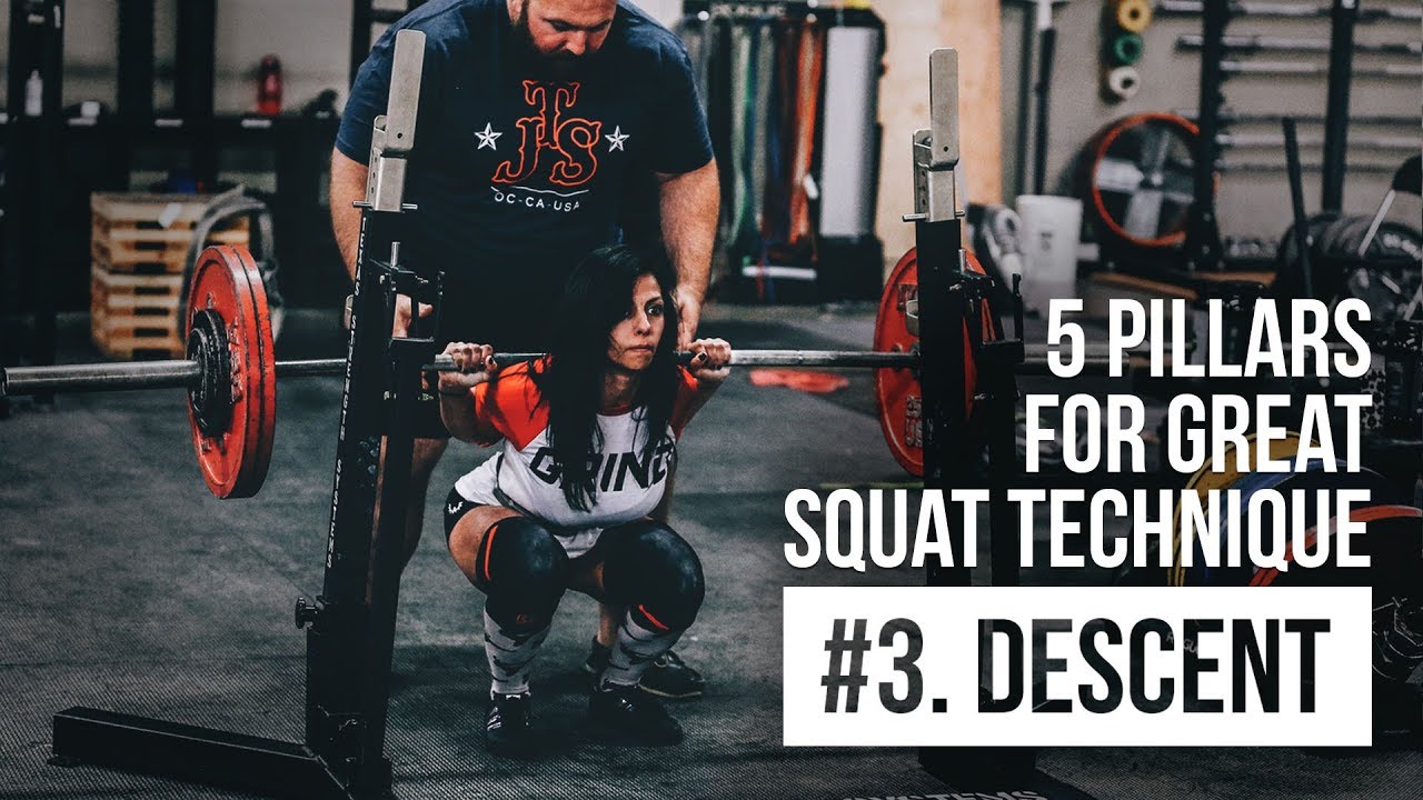 Приседания, столп №3 | Спуск | JTSstrength.com