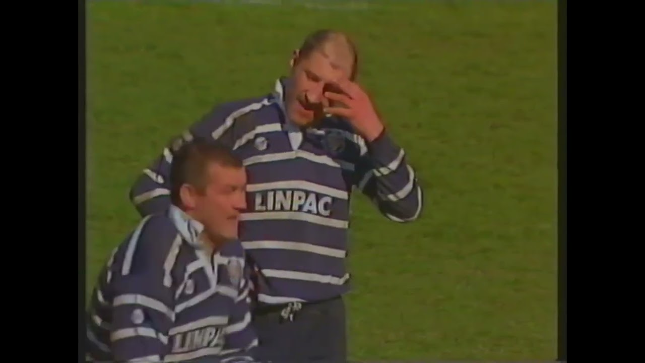 1988 - 89 SCRUMDOWN  FEATHERSTONE R V BRADFORD N