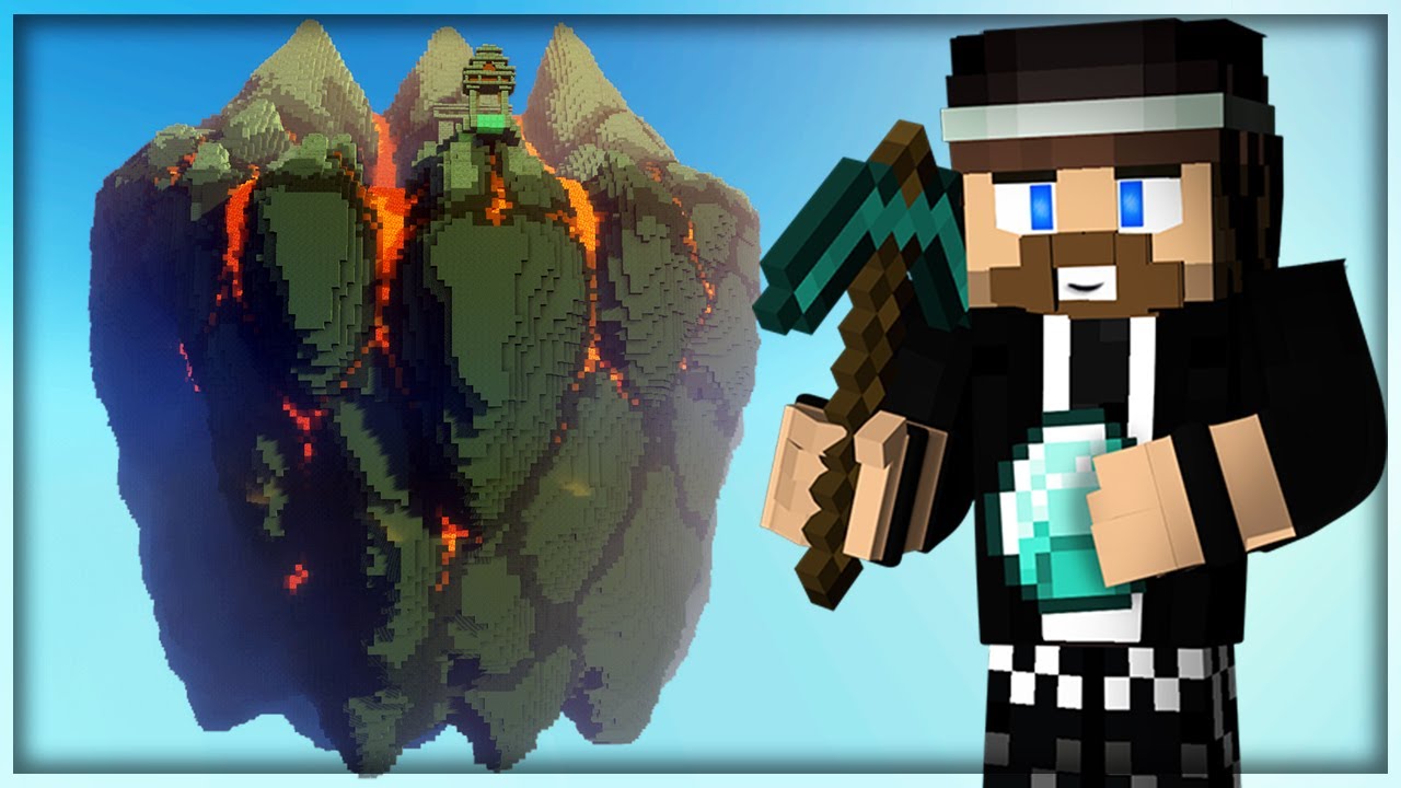 Am Jucat SkyBlock pe Hypixel pentru prima data !