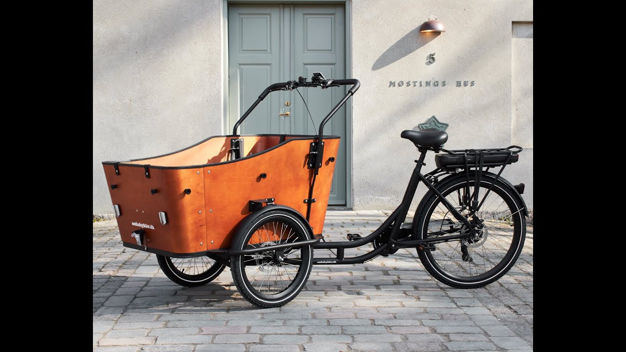 Ultimate Harmony Electric Cargo bike. Introduction video - Amcargobikes - Amladcykler – Amladcyklar