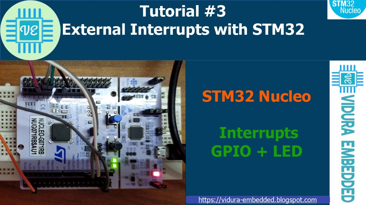 External Interrupts using STM32
