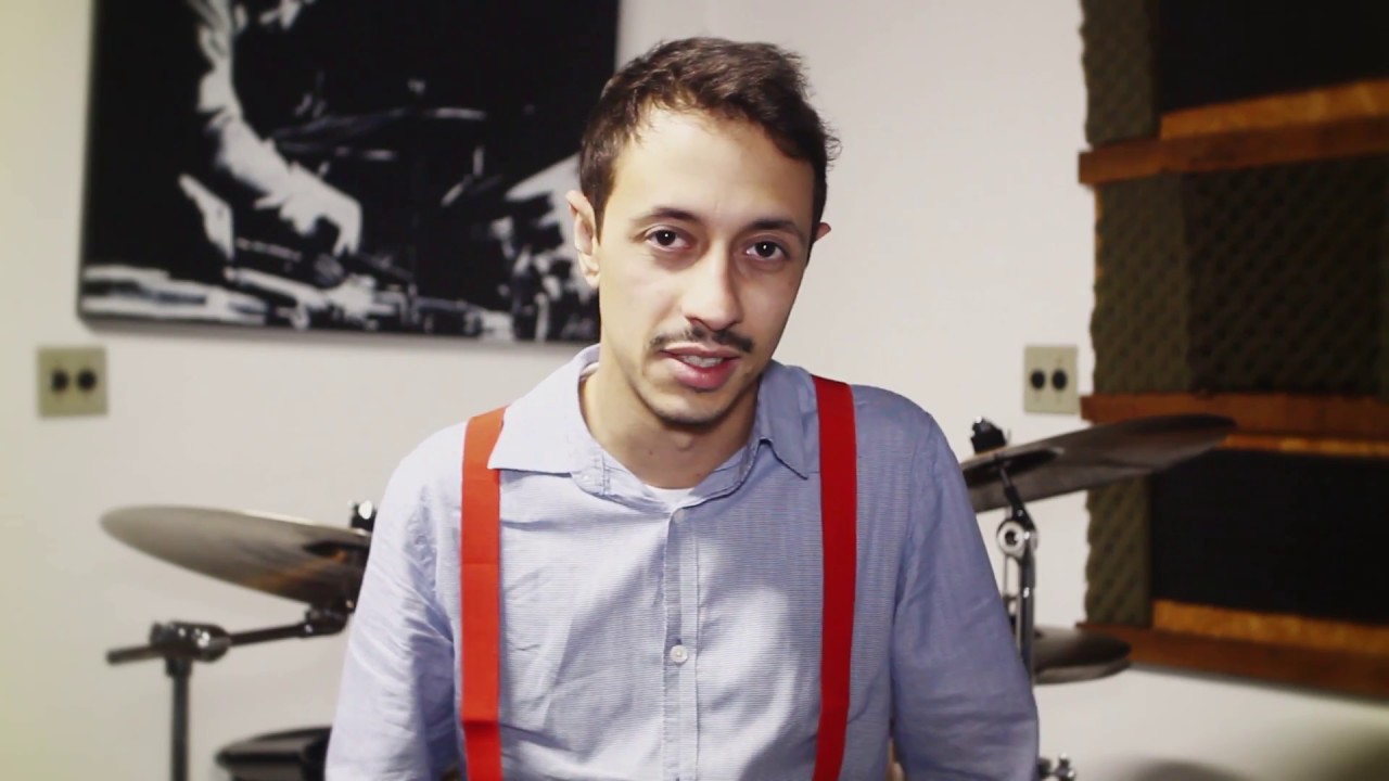 AULA BATERIA JAZZ - Exercicio Basico - BEBOP - Professor Pedro Cavalcanti