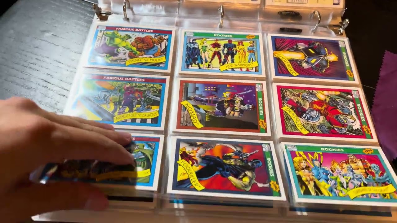 1990 Marvel Universe Series 1 Complete Set Pickup bought $50-$100 