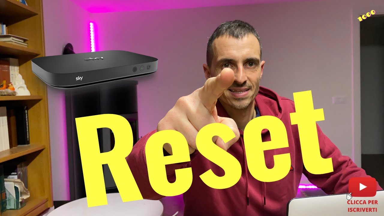 Risolviamo i problemi  come resettare lo Sky Q Mini