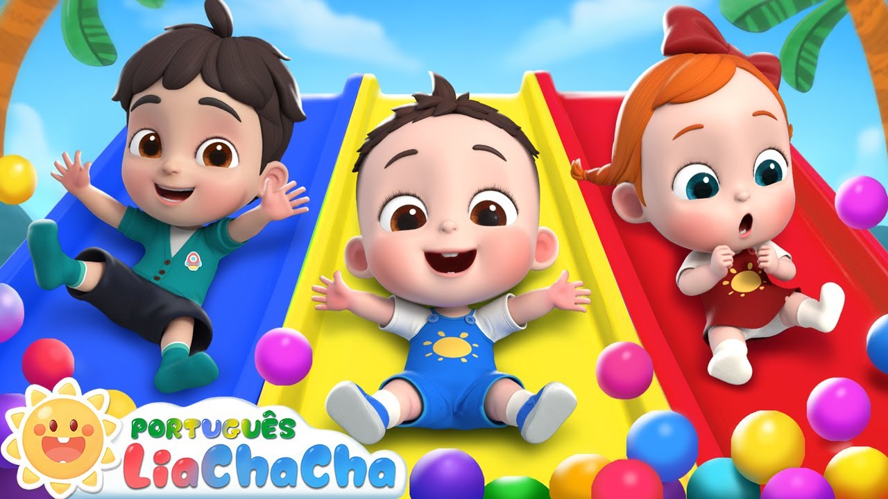 LiaChaCha em Portugu&ecirc;s ☀️ Can&ccedil;&atilde;o do Escorrega | M&uacute;sica Infantil & Can&ccedil;&atilde;o para Crian&ccedil;as
