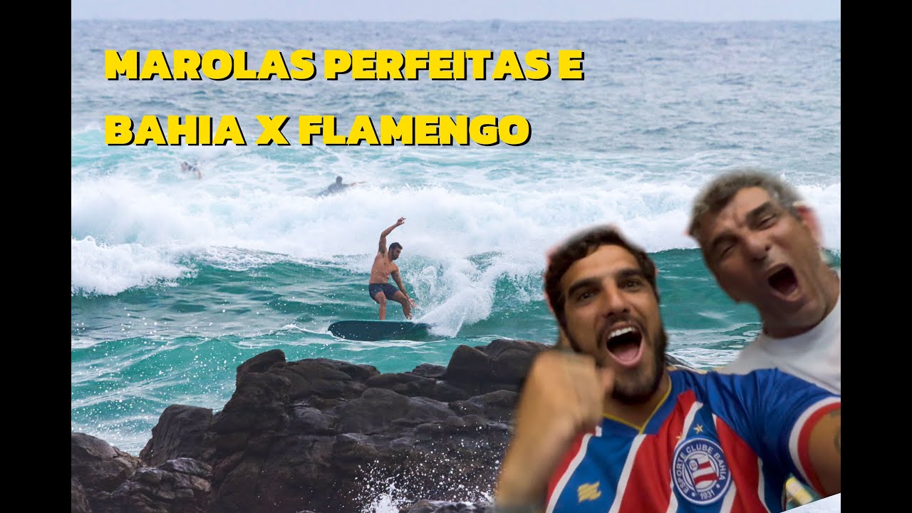 SURF NO FAROL + JOGO DO BAHIA | Um dia perfeito em Salvador | Dino Sessions EP 2