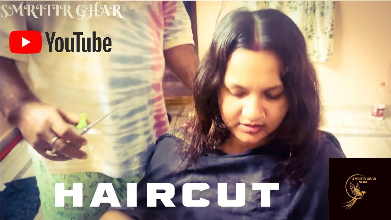 শেষ পর্যন্ত বউয়ের HAIRCUT করতে হলো। @SMRITIRGHAR