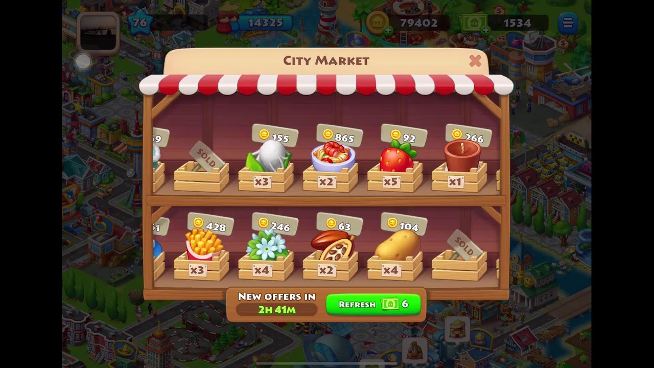 Township Level 75#08 #Airport #Train #Zoo Task