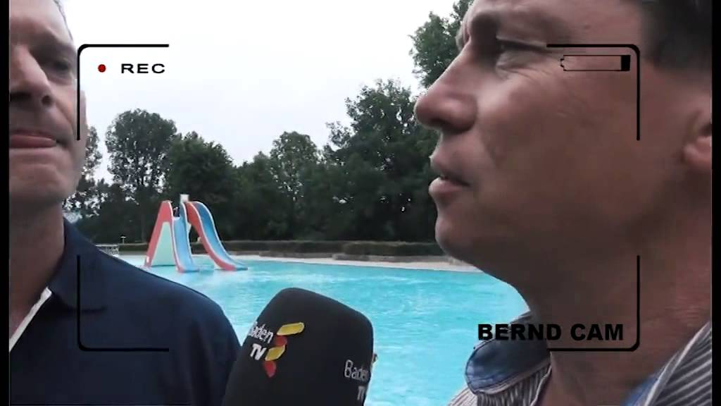 Bernd Gnan unterwegs im Freibad R&uuml;ppurr