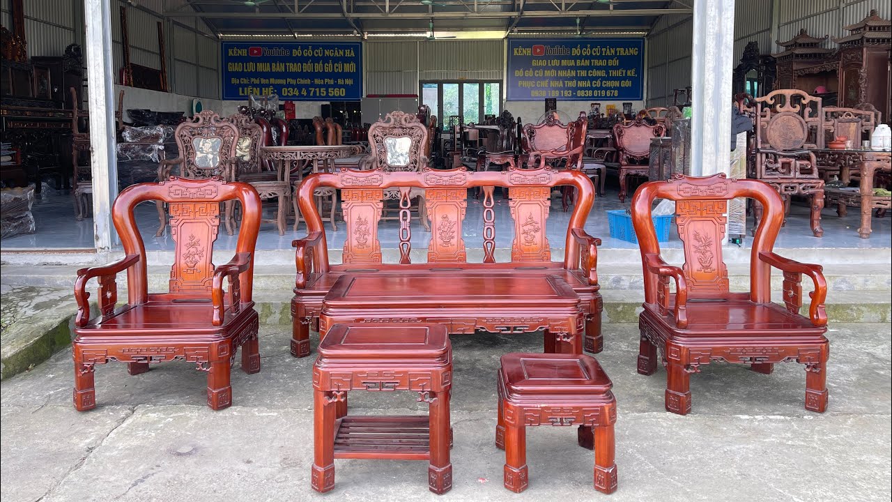 e lên video bộ minh quốc triện gỗ gụ 6 món mời các bác ngắm sưu tầm lh 0936189193