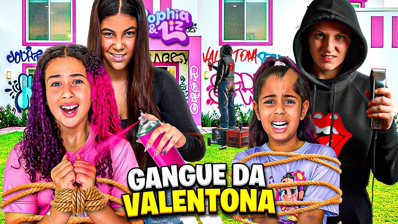 A GANGUE DA VALENTONA DO CONDOMÍNIO INVADIU A MANSÃO !