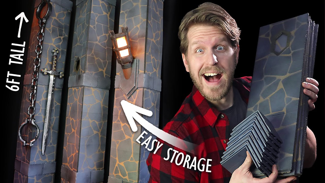 Flat Pack Dungeon Columns!