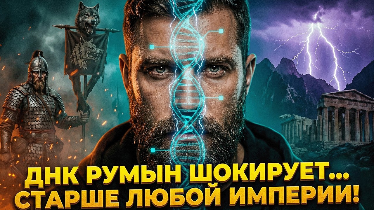 🧬 РУМЫНЫ — ЭТО НЕ ТО, ЧЕМ ОНИ СЕБЯ СЧИТАЮТ. ДНК РАСКРЫЛО ПРАВДУ!