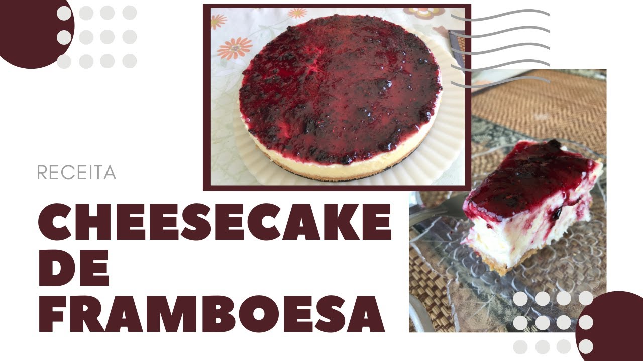 Cheesecake de Framboesa | Receita fácil | Fernando Nishizawa