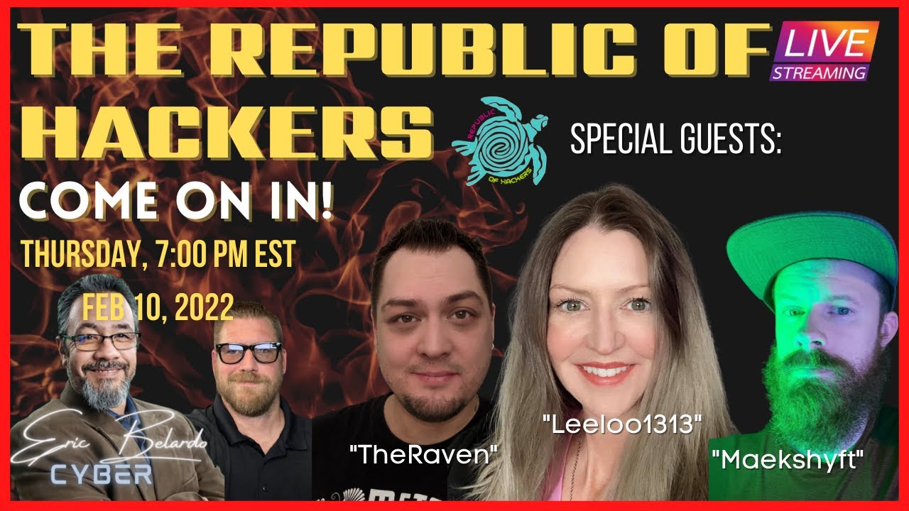 The Republic of Hackers! A Community for Learning Pentesting, Cyber Security and honing your skills